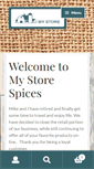 Mobile Screenshot of mystorespices.com